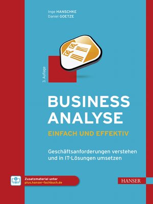 cover image of Business-Analyse – einfach und effektiv